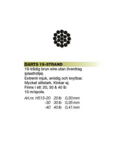 Darts 19-Strand Wire