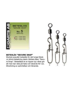 Darts Beteslås Secure Snap