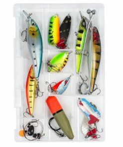 Box med beten och tillbehör - Gädda