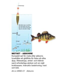 Metset Abborre flötmete