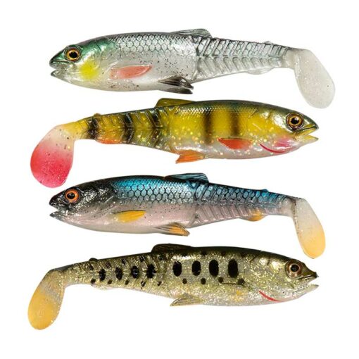 SG Craft Cannibal Paddletail 10,5cm Clear Water Mix