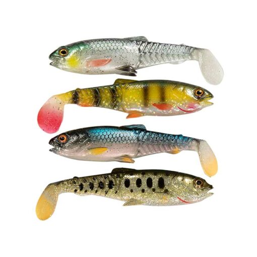 SG Craft Cannibal Paddletail 8,5cm Clear Water Mix