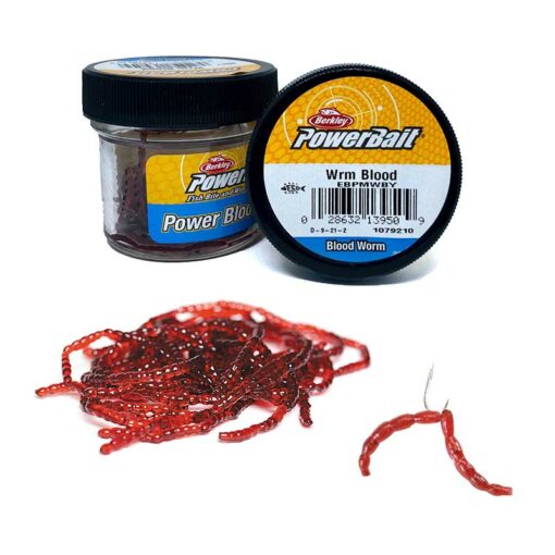 Powerbait Bloodworms Red