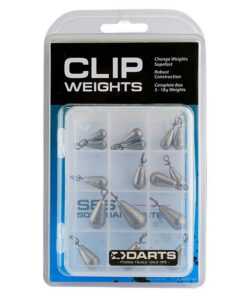 Darts Clip Weights sortiment