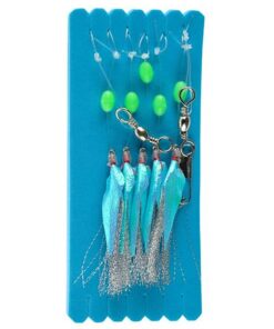 Häckla Glittervinge 2/0 Blå