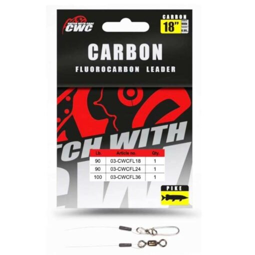 CWC Flourocarbon Tafs med Stay-Lok