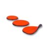 Orange - 1gr/3pcs, 2gr/3pcs, 3gr/3pcs